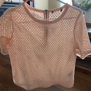 Aritzia light pink shirt